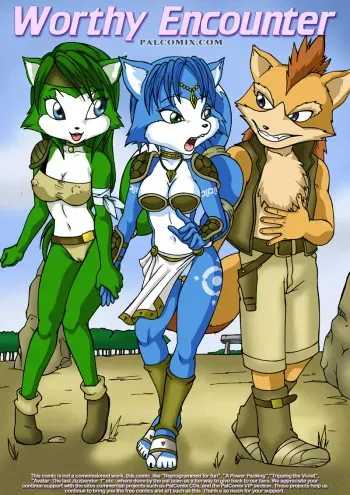 [Palcomix] Worthy Encounter (Star Fox) manga cover