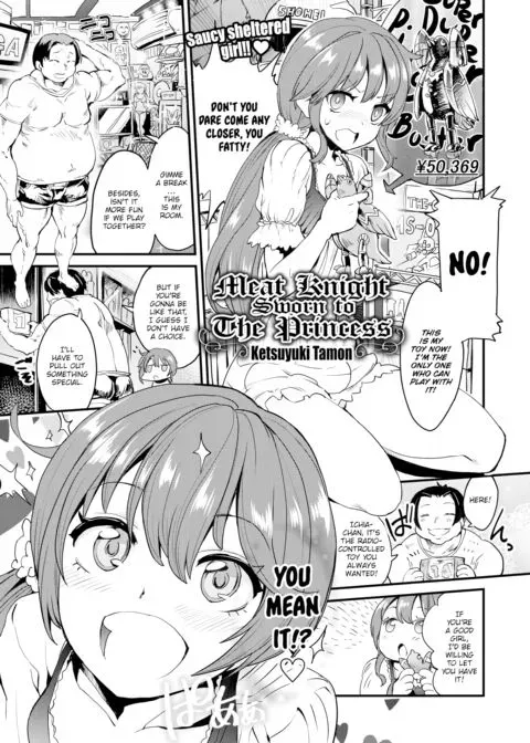Meat Knight Sworn to the Princess manga cover