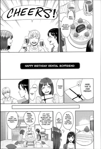 [Mikami Cannon] Happy Birthday Rental Kareshi | Happy Birthday Rental Boyfriend (Zecchou Yokkyuu) [English] [Noraneko] manga cover