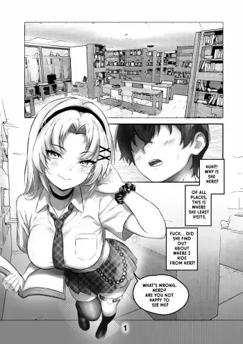 My Sadistic School Bully Sneak Attacked Me in the Library manga cover