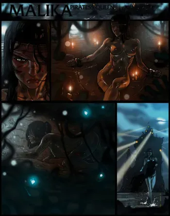 Malika - Piratess Queen [Ganassa] manga cover