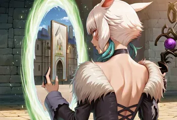[Syruhs] Discord Y'shtola took the wrong portal [AI Generated] manga cover