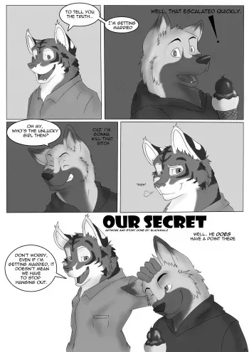 [Blackmailz] Our Secret manga cover