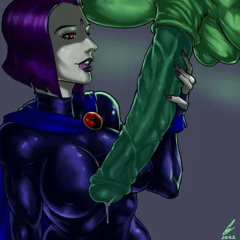 [Philip Grom] Raven & Beast Boy (Teen Titan) manga cover