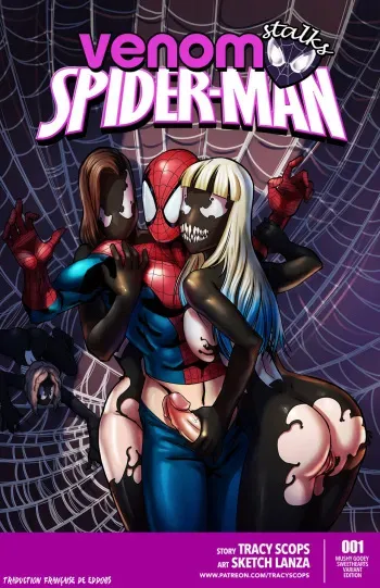 [Tracy Scops (Sketch Lanza)] Venom Stalks Spider-Man (Spider-Man) [French][Edd085] manga cover