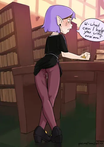 [imaa] Luz Amity (The Owl House) manga cover