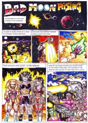 [Mariano] Bad Moon Rising (Dragon Ball) manga cover