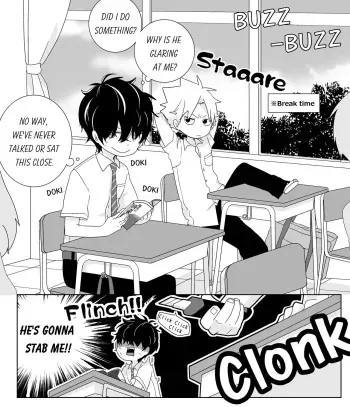 InCha-kun to Furyou-kun | The Troublemaker and the Nerd manga cover