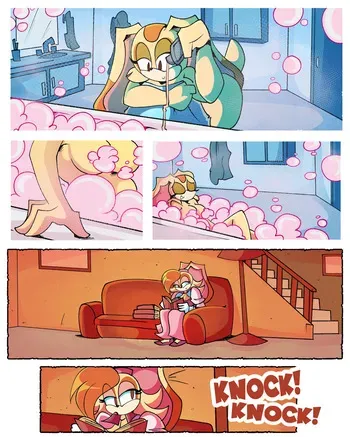 [PopfulBlue] Cream's Bath Time manga cover