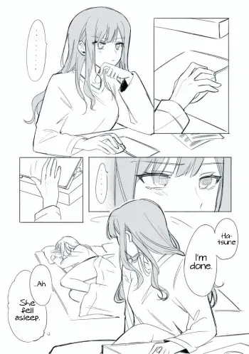 Futa SakiHatsu Twitter Short manga cover