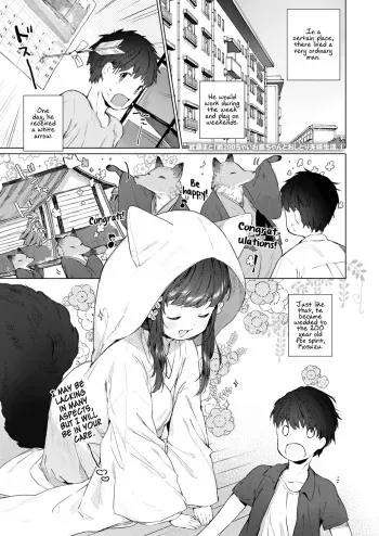 Yowai 200 Chai Okitsune-chan to Oshidori Fuufu Seikatsu. | 200 Year Old Fox Girl and Her Happily Married Life. manga cover