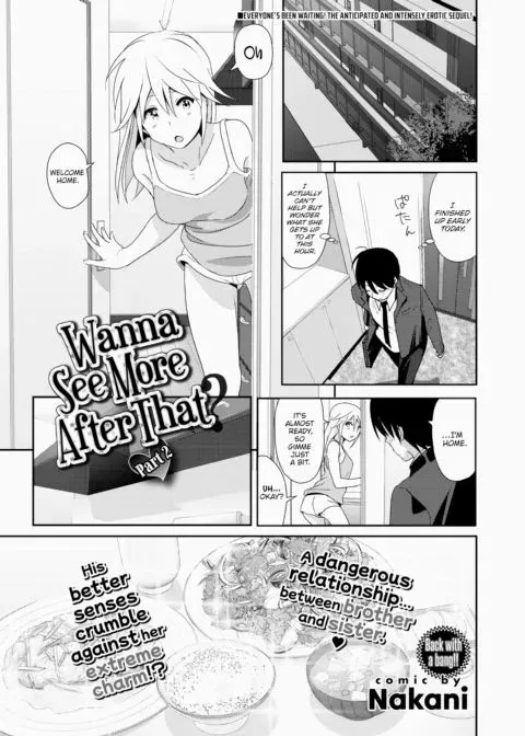 Wanna See More After That? ~Part 2~ manga cover