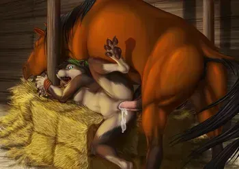 Women and Furries Getting Fucked without their Consent by Animals manga cover