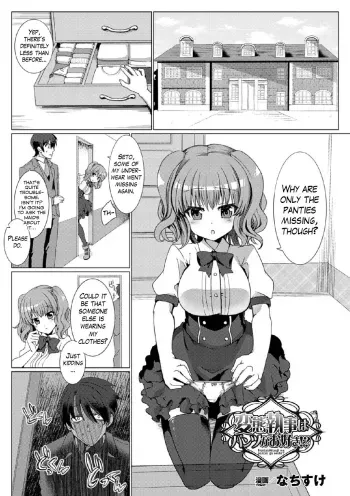 The Perverted Butler Loves Panties!? manga cover