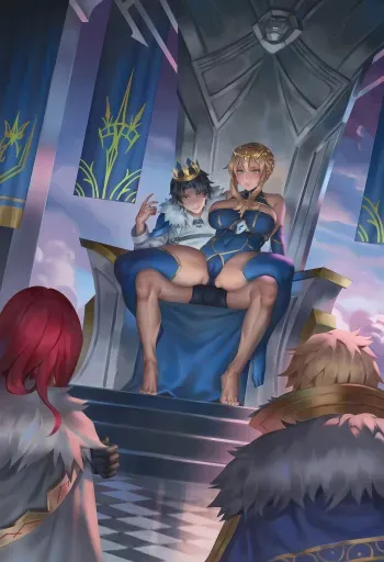 [Unfairr] Artoria - FGO (15 Variations, Pregnant) (Uncensored) manga cover