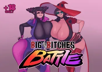 [Dedalo] Big Bitches Battle (Street Fighter, Guilty Gear) manga cover