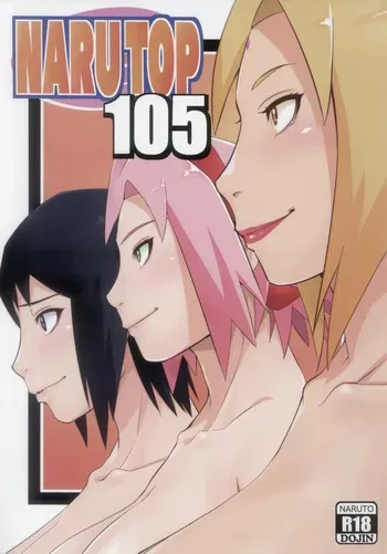 (C105) [Karakishi Youhei-dan Shinga (Sahara Wataru)] NARUTOP PINK105 (Naruto) [Russian] [Degrad] manga cover
