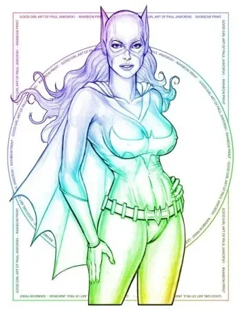 Paul Jaworski Goodgirlart - Rainbow Prints manga cover