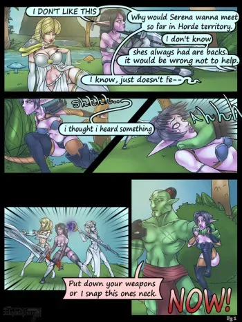 [tophatharry] Orc Lord (World Of Warcraft) manga cover