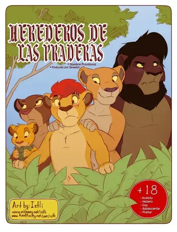 [Iztli] Herederos de las Praderas - Sketch (Spanish) [Eevee14] manga cover