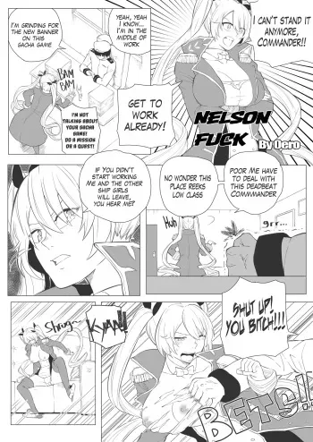 Nelson Fuck manga cover