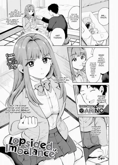 Lopsided Imbalance manga cover