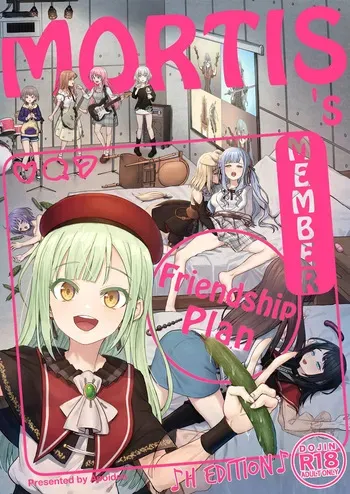 [Beeeee Nest (Apoidea)] Mortis no Member Nakayoshi Keikaku Plan H Hen (BanG Dream! Ave Mujica) [Digital] [English] [Tigoris Translates] manga cover
