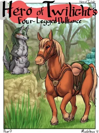 [Mushbun] Hero of Twilight's Four-Legged Dalliance (The Legend of Zelda) manga cover
