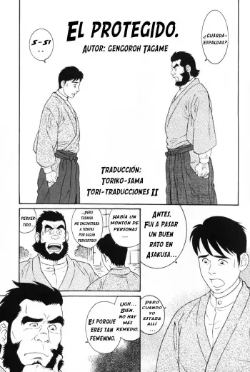[Tagame Gengoroh] El protegido [Spanish] [Decensored] [Tori-traducciones II] manga cover