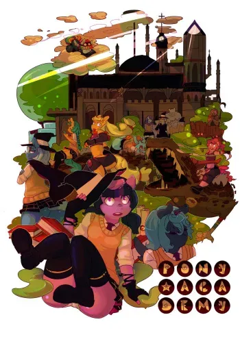 [Lumo] Pony Academy, Chapter 1: First Class Day (HQ) manga cover