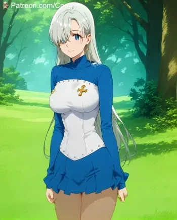 Elizabeth Liones hentai | Seven Deadly Sins fan art [AI Generated] manga cover