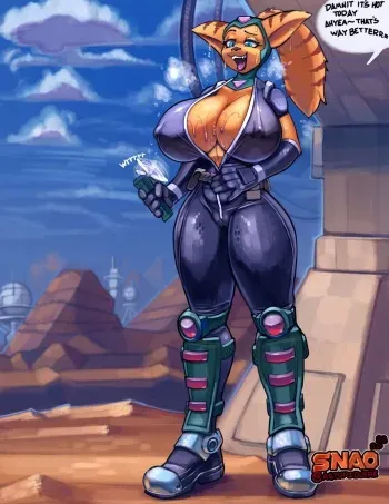 [Snao] Angela Cross Hydrating (Ratchet & Clank) manga cover