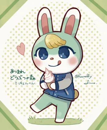Animal Crossing - Sasha / Mitchel manga cover