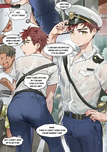 TAKK: A Day with Officer Kyle manga cover