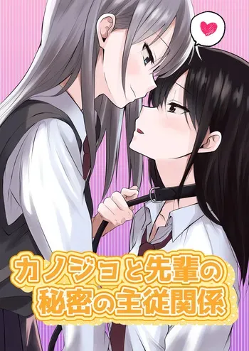 kanozyo to senpai no himitu no syuzyuu kankei manga cover