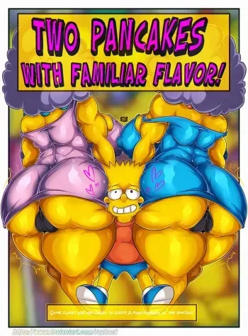 [ROYHACK] (The Simpsons) Two pancakes with familiar flavor! manga cover