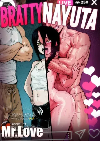 Bratty Nayuta (Chainsaw man) Mr.Love manga cover