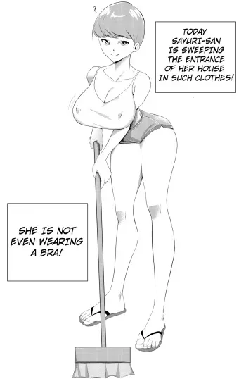 Bukiyou de Eroi Rinjin Sayuri-san | My Clumsy and Erotic Neighbor Sayuri-san manga cover