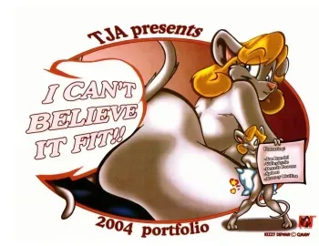 [Furry]TJA(The jab archuive) - I Cant Believe it Fit Folio 2004 manga cover