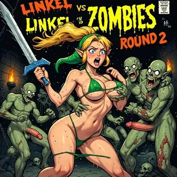 Linkel Vs Undead Round 2 [AI Generated] manga cover