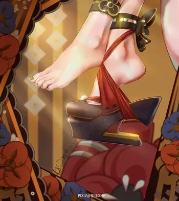 Nail polish and pedicure fetish manga cover