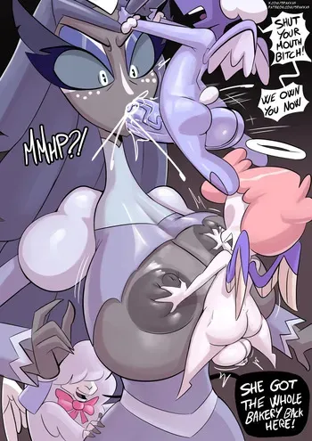 [Spakka] Sera and the Cherubs (Hazbin Hotel//Helluva Boss) manga cover