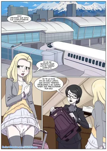 RocketManatee / Mimada en primera clase - COMIC ESPAÑOL (traducido) manga cover