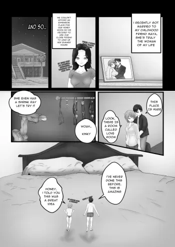 A Troublesome Honeymoon manga cover