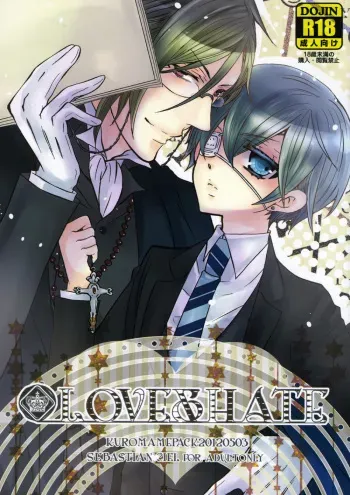 (SUPER21) [Kuromame Pack (Kuromame)] LOVE&HATE (Black Butler) manga cover