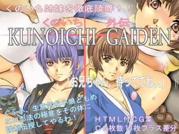 [Goldmund] KUNOICHI=GAIDEN (Dead or Alive) manga cover