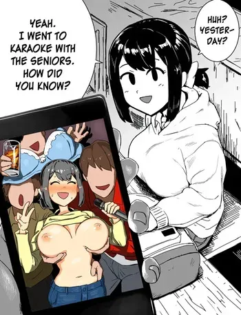 [Yamabatake] Boku ga Sasotte Onaji Daigaku ni Kita Osananajimi to, Kinou Senpai kara Okuraretekita Shashin [English] [CarlJPTL] manga cover