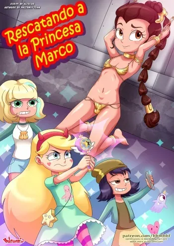 [Palcomix] Rescatando a la Princesa Marco (Star Vs las fuerzas del mal) -COMPLETO- manga cover