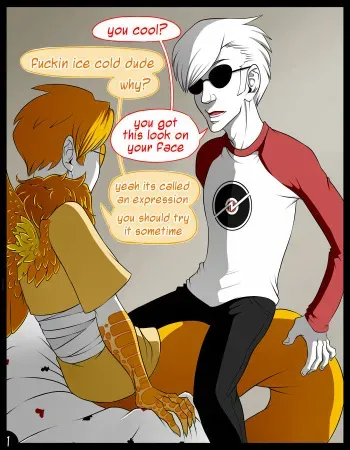 [Fishadee] A Bird (Dave) in the Hand Is Worth How Much? (Homestuck) manga cover
