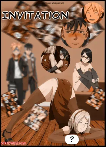 Naruto. Invitation. KristoLin for sexkomix2.com manga cover